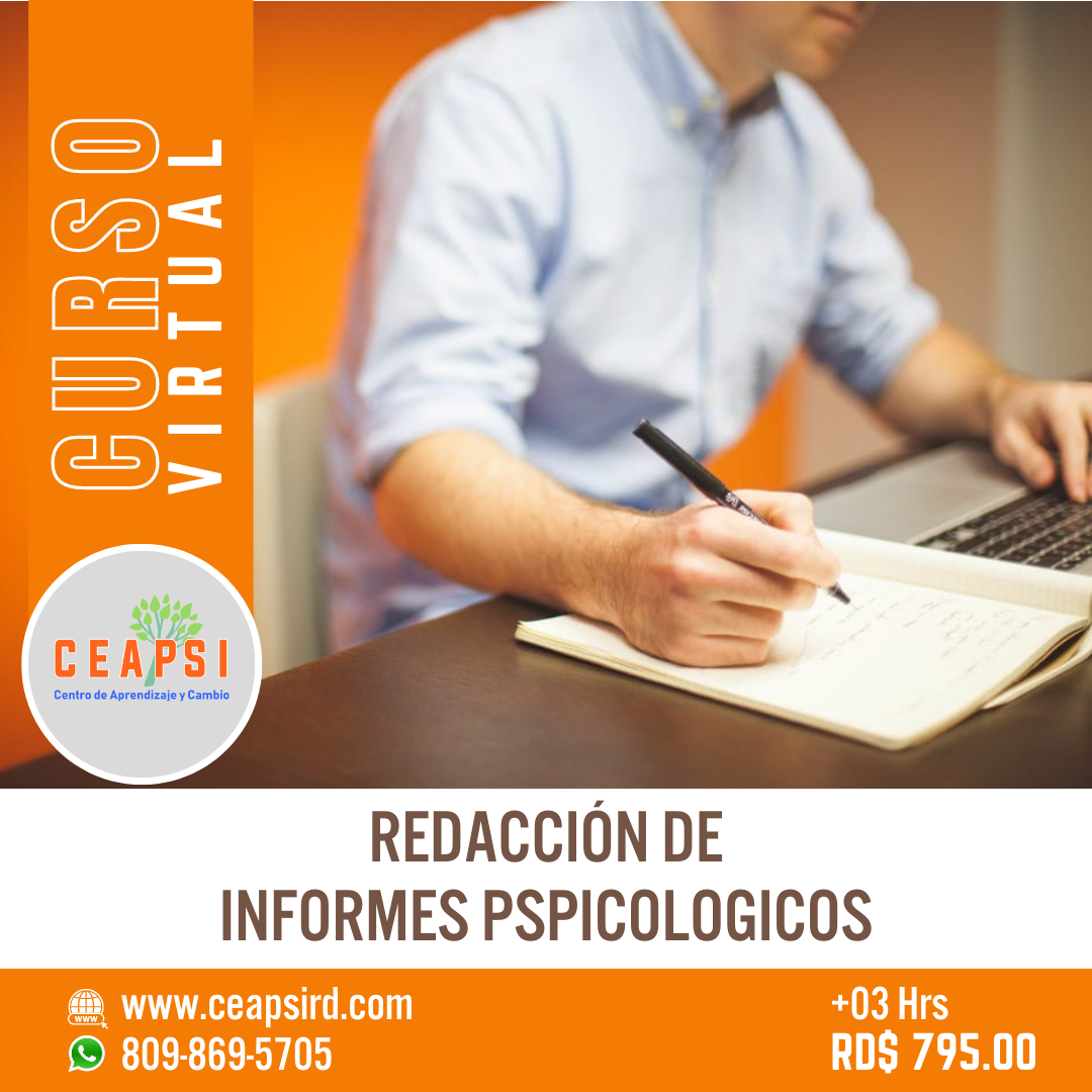 Redacción de Informes Psicológicos